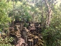 Beng Mealea Angkor Temple, Cambodia Royalty Free Stock Photo