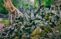 Beng Mealea or Bung Mealea temple. Siem Reap. Cambodia