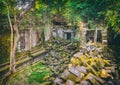 Beng Mealea or Bung Mealea temple. Siem Reap. Cambodia