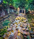 Beng Mealea or Bung Mealea temple. Siem Reap. Cambodia