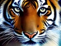 Bengal tiger beautiful painting