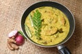 Kerala fish curry with raw mango coconut milk or Bengali Rohu or Barracuda Royalty Free Stock Photo