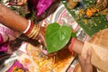 Bengali wedding Rituals in India Royalty Free Stock Photo