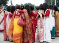 Bengali women at Immersion