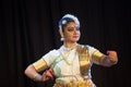 Bengaluru, INDIA Ã¢â¬â April 6th: Mohiniattam artist performs on April 6,2019 in Bharatiya vidya bhavan