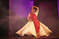 Bengaluru, INDIA Ã¢â¬â October 27,2019: Gorgeous kathak artist performs in Bengaluru