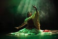 Bengaluru, INDIA Ã¢â¬â October 27,2019: Gorgeous kathak artist performs in Bengaluru