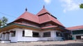 Jami mosque at noon which was inaugurated by Indonesia's first president