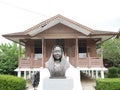 Bengkulu, Indonesia - Nov 5 2016 : The Residence of Mrs. Fatmawati President Soekarno`s Wife in Bengkulu