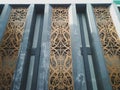 The Bengkuring Health Center in Samarinda was built with an architecture using an ornament of Dayak on one of the walls 5