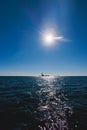BengtskÃ¤r Lighthouse, summer view of Bengtskar island in Archipelago Sea, Finland, KimitoÃ¶n, Gulf of Finland sunny day Royalty Free Stock Photo