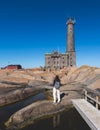 BengtskÃ¤r Lighthouse, summer view of Bengtskar island in Archipelago Sea, Finland, KimitoÃ¶n, Gulf of Finland sunny day Royalty Free Stock Photo