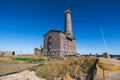 BengtskÃ¤r Lighthouse, summer view of Bengtskar island in Archipelago Sea, Finland, KimitoÃ¶n, Gulf of Finland sunny day Royalty Free Stock Photo