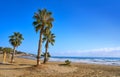 Benicassim Almadrava playa beach Castellon Royalty Free Stock Photo