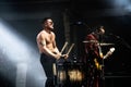 Slaves punk rock music band perform in concert at FIB Festival Royalty Free Stock Photo