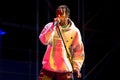 Travis Scott rapper performs in concert at FIB Festival