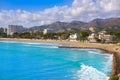 Benicassim Voramar playa beach Castellon Royalty Free Stock Photo