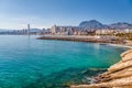 Benidorm Bay Royalty Free Stock Photo