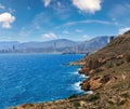 Benidorm city coast view (Spain