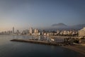 Benidorm city skyline