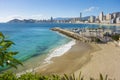 Benidorm Coastline, Alicante, Spain