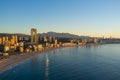 Benidorm landscape Royalty Free Stock Photo