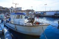 Benidorm Marina port in Alicante of Spain