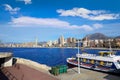 Benidorm Marina port in Alicante of Spain