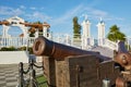 Benidorm old Canon at Mirador del Castillo Royalty Free Stock Photo