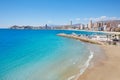 Benidorm Poniente beach in Alicante Spain