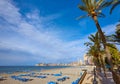 Benidorm Poniente beach in Alicante Spain