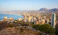 Benidorm skyline , Spain Royalty Free Stock Photo