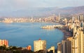 Benidorm skyline , Spain Royalty Free Stock Photo