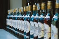 Benidorm, Spain - April 01, 2023: Bottles of Havana Club in Benidorm bar. Havana Club is popular brand of rum created in