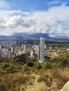 Benidorm municipality, a province of Valencia. Landscape.