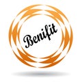 Benifit colorful icon