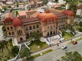 Aerial View of Benigno Malo High School in Cuenca, Ecuador Royalty Free Stock Photo
