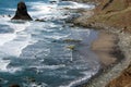 Benijo beach with rocks in the ocean, Tenerife, Spain