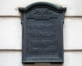 Benjamin Franklin House in London, UK Royalty Free Stock Photo