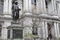 Benjamin Franklin Statue - Boston, Massachusetts, USA Royalty Free Stock Photo