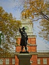 benjamin franklin statue Royalty Free Stock Photo