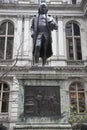 Benjamin Franklin Statue - Boston, Massachusetts, USA Royalty Free Stock Photo