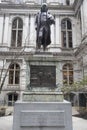 Benjamin Franklin Statue - Boston, Massachusetts, USA Royalty Free Stock Photo