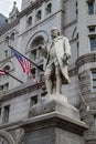 Benjamin Franklin Statue, Old Post Office Building, Washington, DC Royalty Free Stock Photo