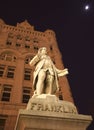 Benjamin Franklin Statue Washington DC Royalty Free Stock Photo