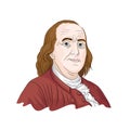 Benjamin Franklin Royalty Free Stock Photo