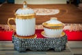 Benjarong ceramic Royalty Free Stock Photo