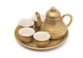 Benjarong porcelain tea set