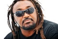 Benji Webbe from Skindred band Royalty Free Stock Photo