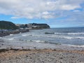 Benllech beach September time beach autumn Royalty Free Stock Photo